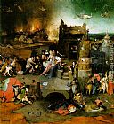 Hieronymus Bosch Temptation of St. Anthony, central panel of the triptych painting
